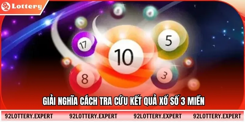 Giải nghĩa cách tra cứu kết quả xổ số 3 miền