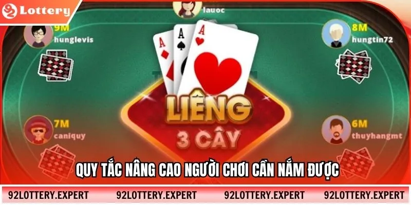 Quy tắc nâng cao người chơi cần nắm được