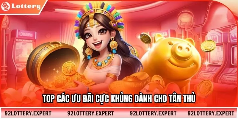 Top các ưu đãi cực khủng dành cho tân thủ 